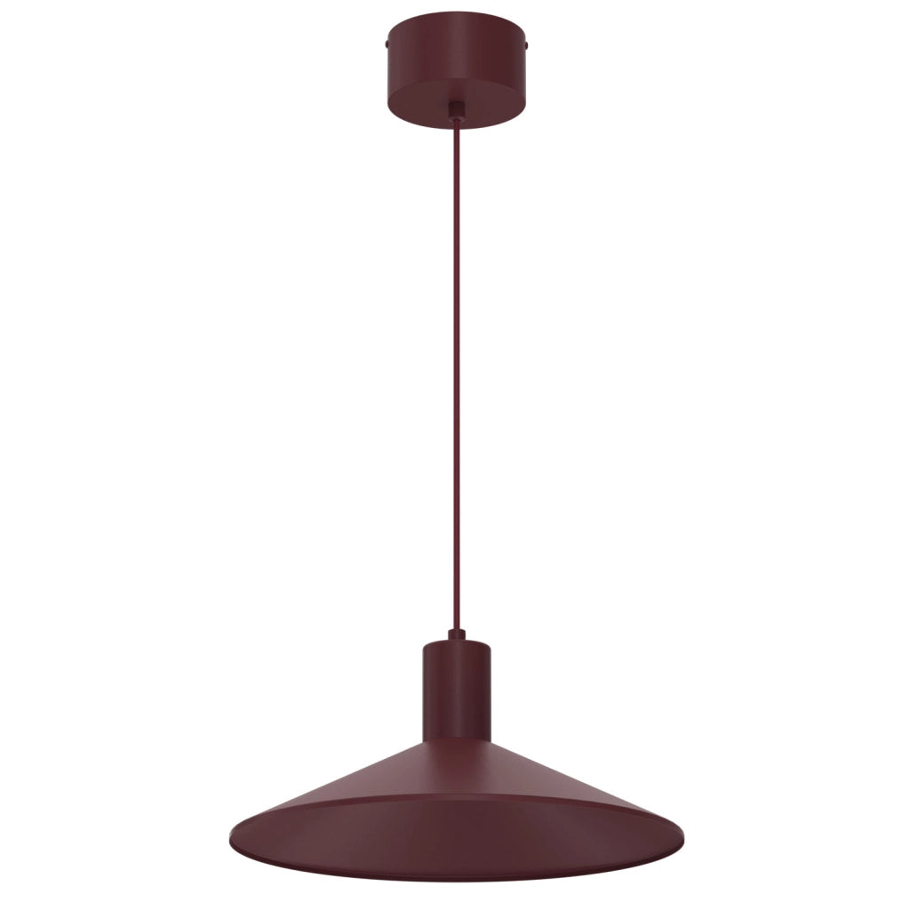 Lampada a sospensione Nox bordò 1xGU10 metallo Luminex