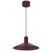 Lampada a sospensione Nox bordò 1xGU10 metallo Luminex