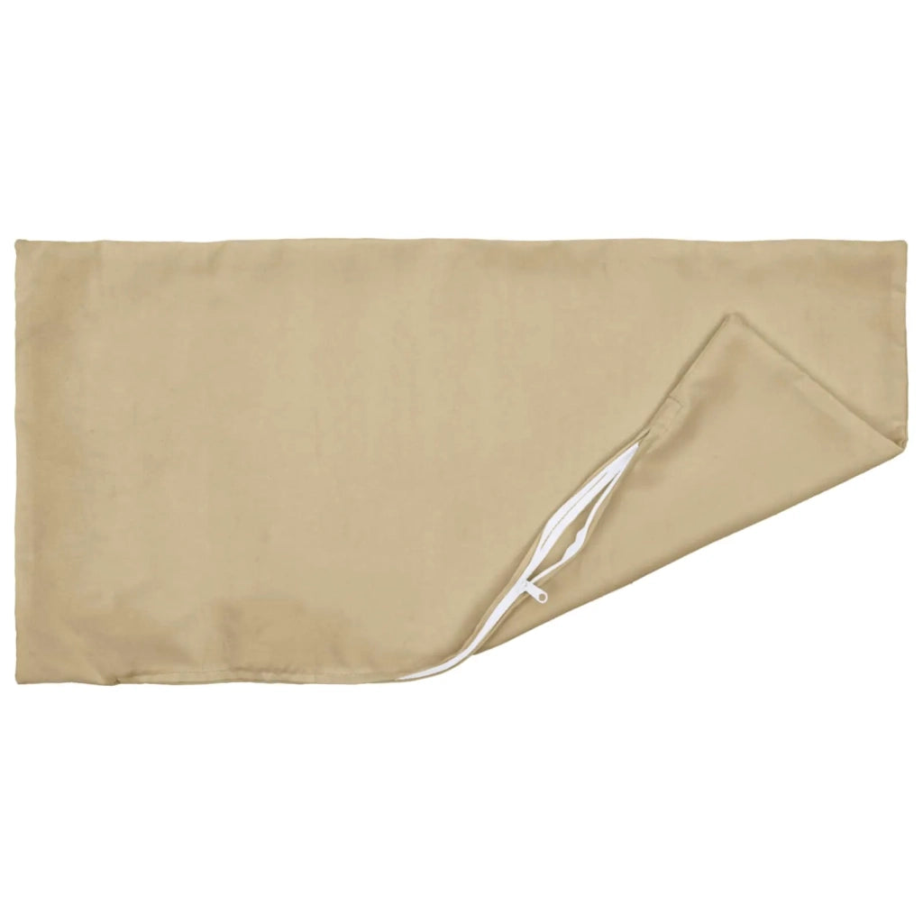 Federa 6 pcs HEERLEN Beige 50 x 75 cm Poliestere 911710