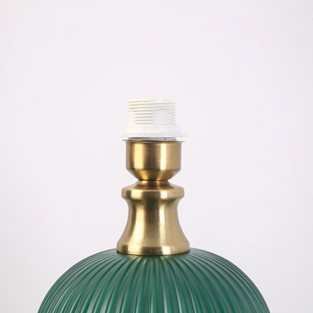 Lampada da tavolo Tamiza grande verde E27 Light Prestige