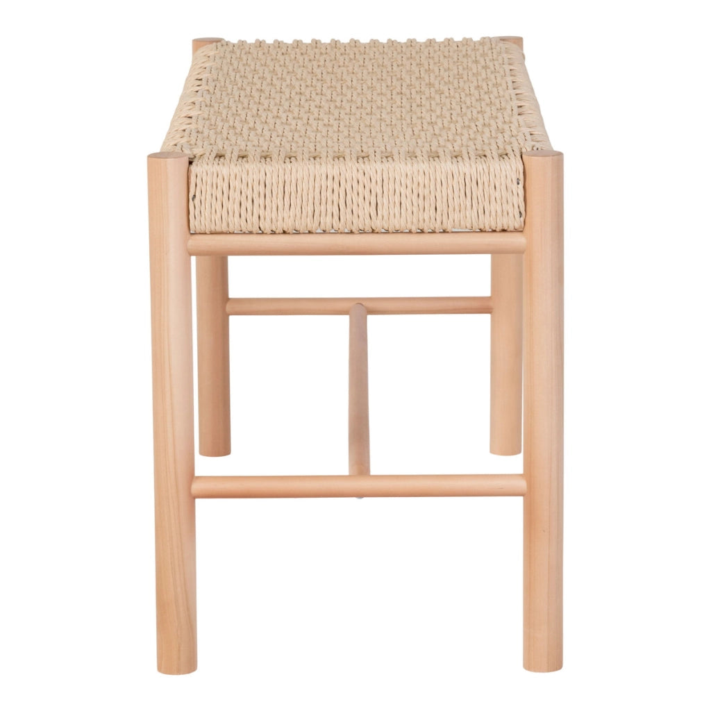 Panca Abano, Marrone, Legno, 35x80x45 cm