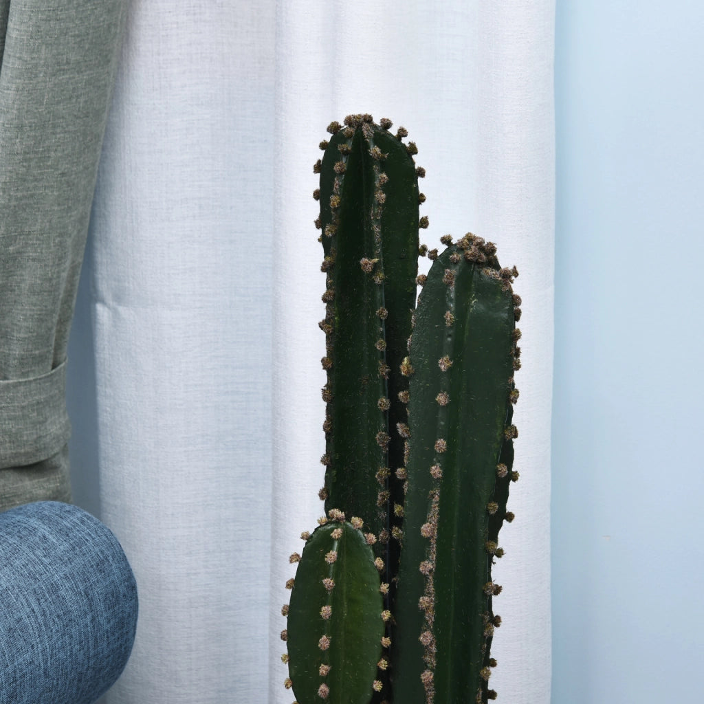 Pianta artificiale grande cactus ¨C Minimal ¨C verde ?17x98H cm