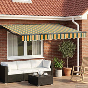 Cornice per Tenda Manuale con LED 3 x 2,5 m 3420817