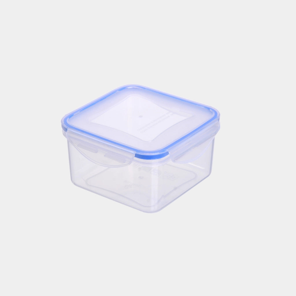 CONTENITORE QUADRO IN PLASTICA 'SUPERLOCK' lt 0,7 - cm 13 x 13 x h.6,9  - ECOPLAST