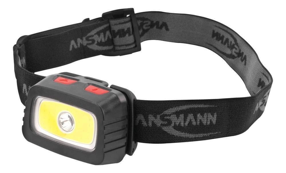 Ansmann HD200B Torcia a Fascia LED 200 lm 3 W IP44 autonomia 17 h 3x AAA colore Nero Grigio