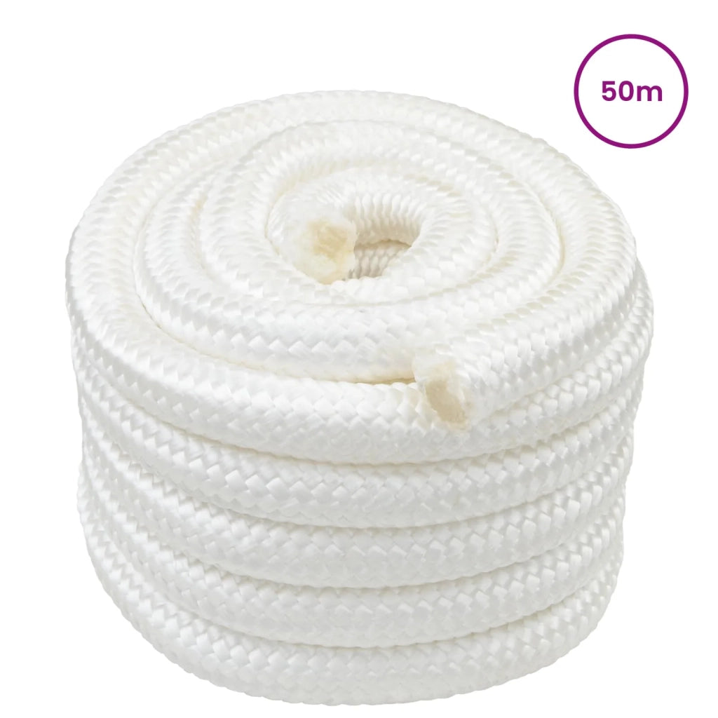 Corda | Fune da Barca 50 m 3 Bianco PP