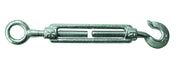 TENDITORE A OCCHIO E GANCIO PER FUNI  mm. 6 (1/4) 50.00 pz