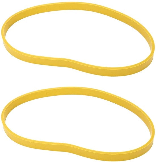 Cintura di taglio in gomma - 2 pezzi - Parti di ricambio - 12,55 mm di larghezza - 3,17 mm di spessore - Resistente all'usura e allo shock - Cintura per tagliatrice
