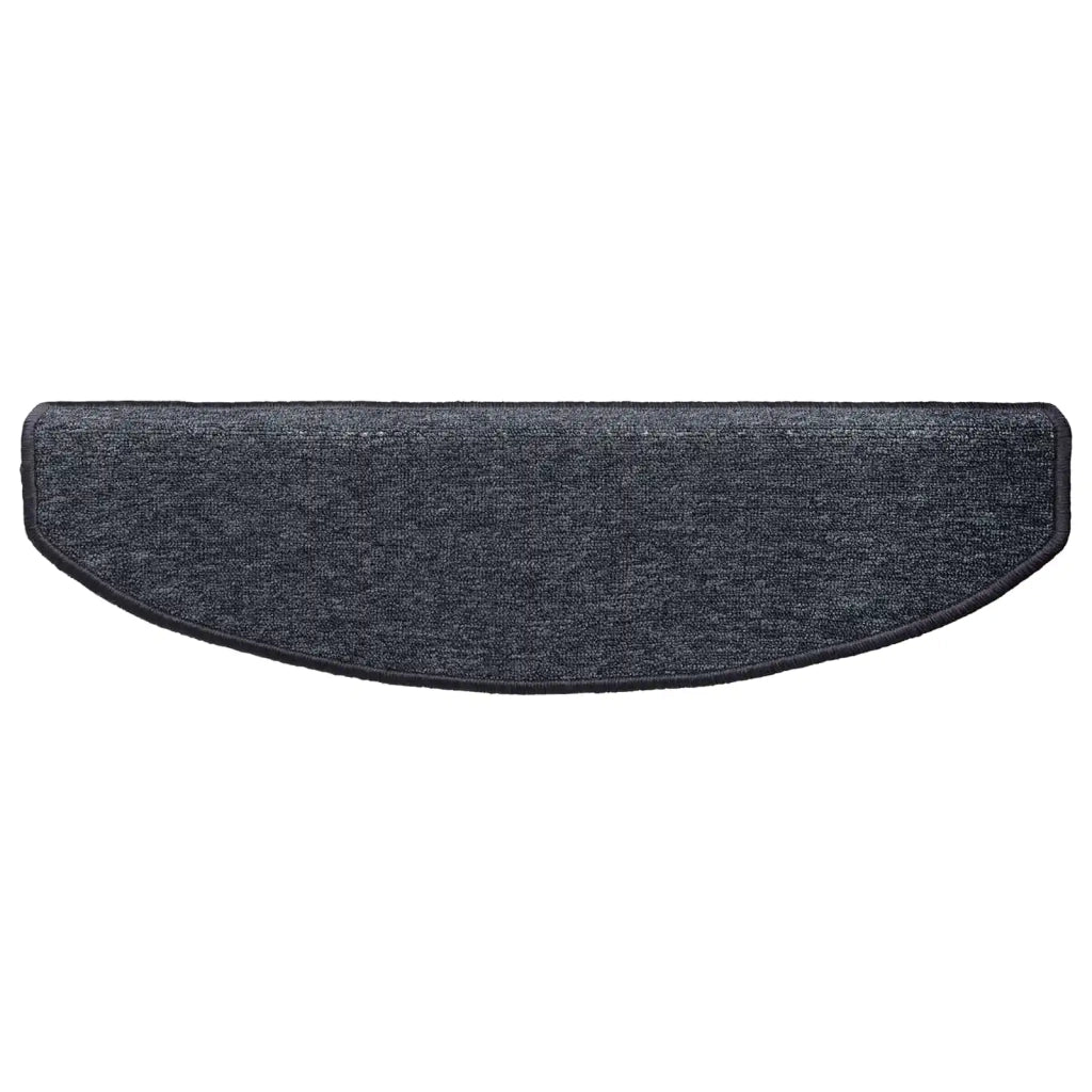 Tappetini per scale autoadesivi 15 pz | Gradini per Scale Grigio scuro e blu