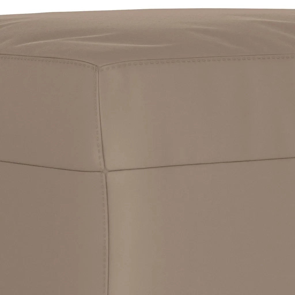 Panca-Sgabello tortora 100x35x41 cm in Microfibra