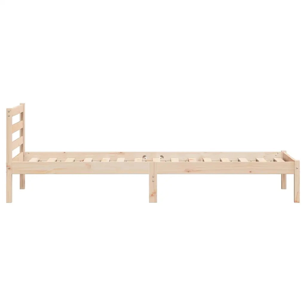 Struttura del letto-Giroletto Marrone 215,5 x 105,5 x 69,5 cm