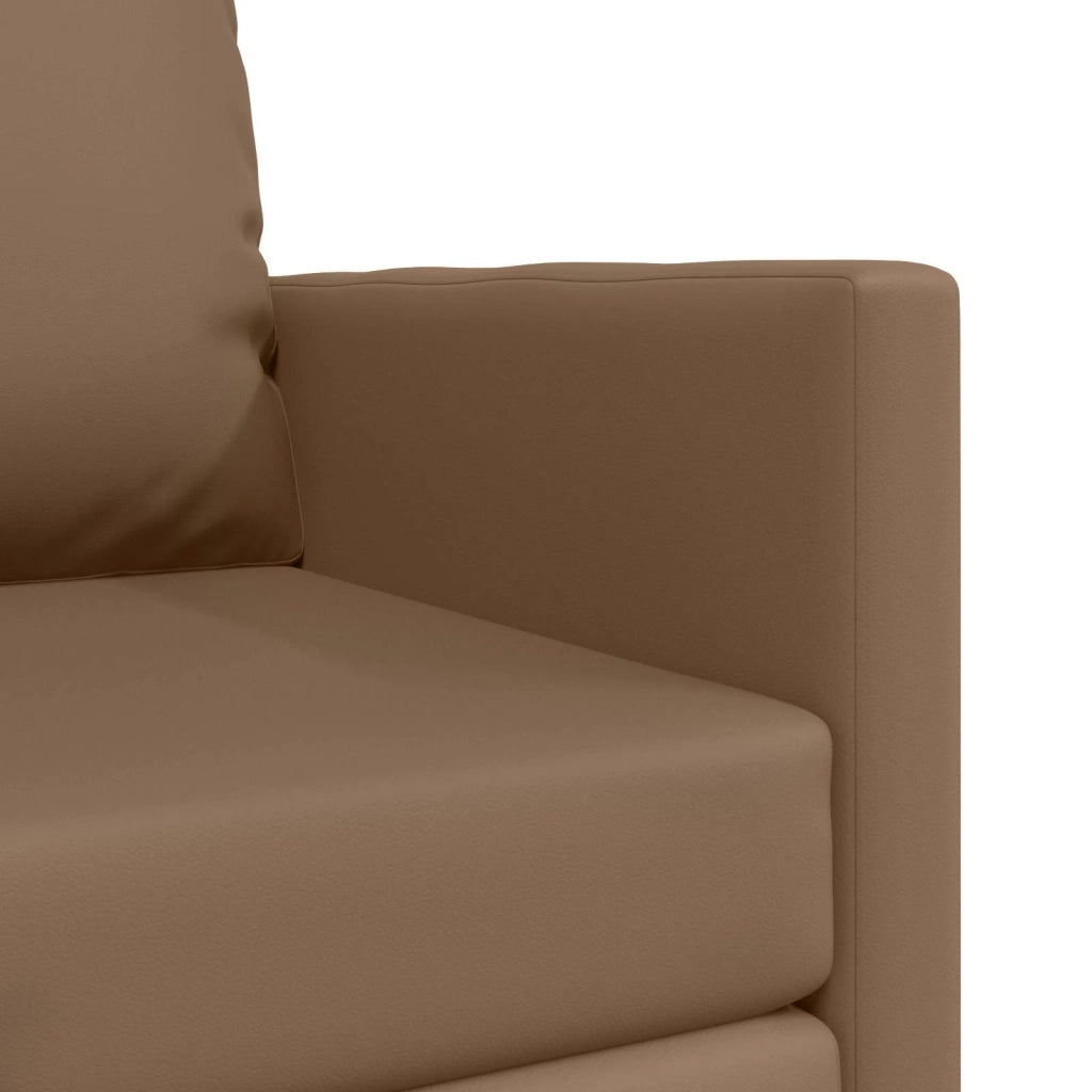 Divano letto | Sof¨¤ letto | Letto singolo 60cm Cappuccino Pelle Artificiale