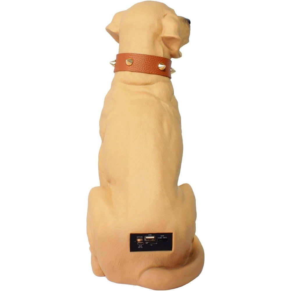 Trade Shop - Altoparlante Bluetooth Wireless A Forma Di Cane Speacker Radio Stereo Portatile -