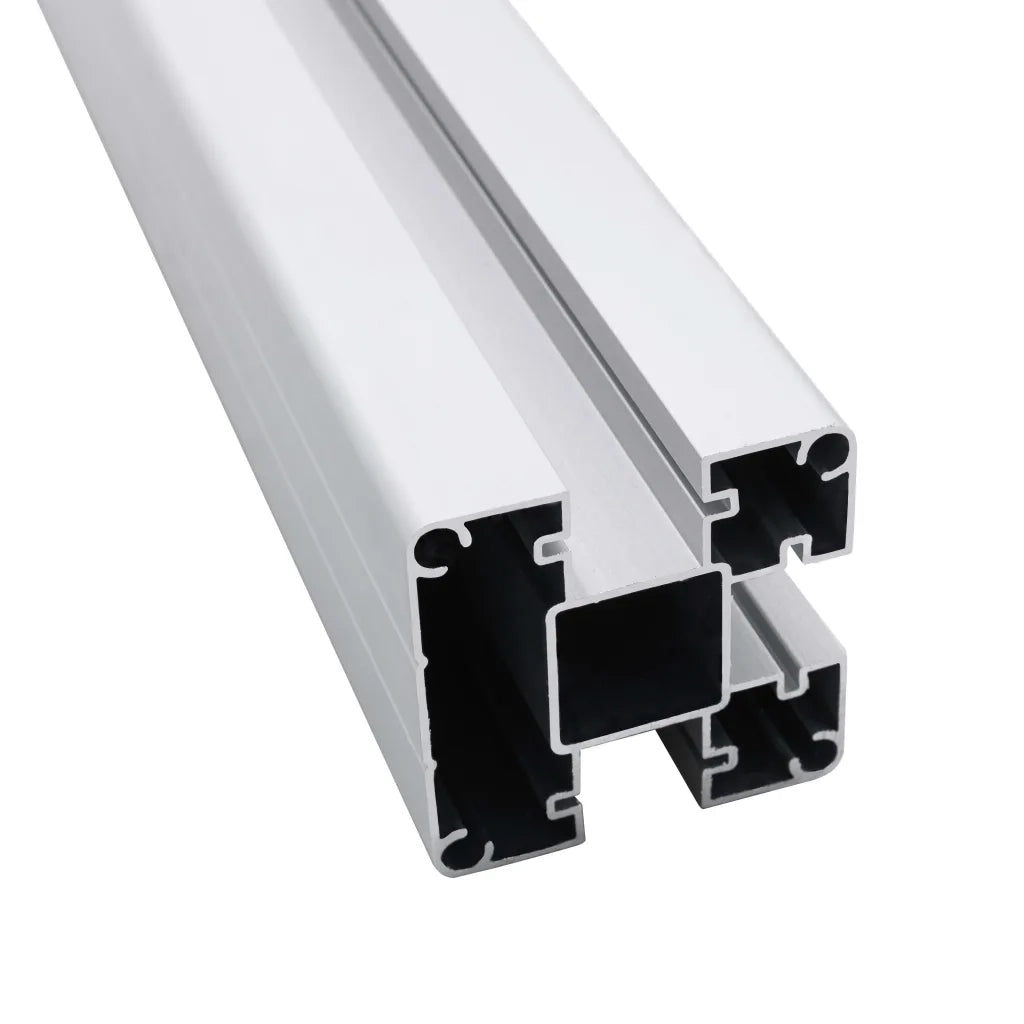 Pali per Recinzione 3 pz in Alluminio 185 cm 49077