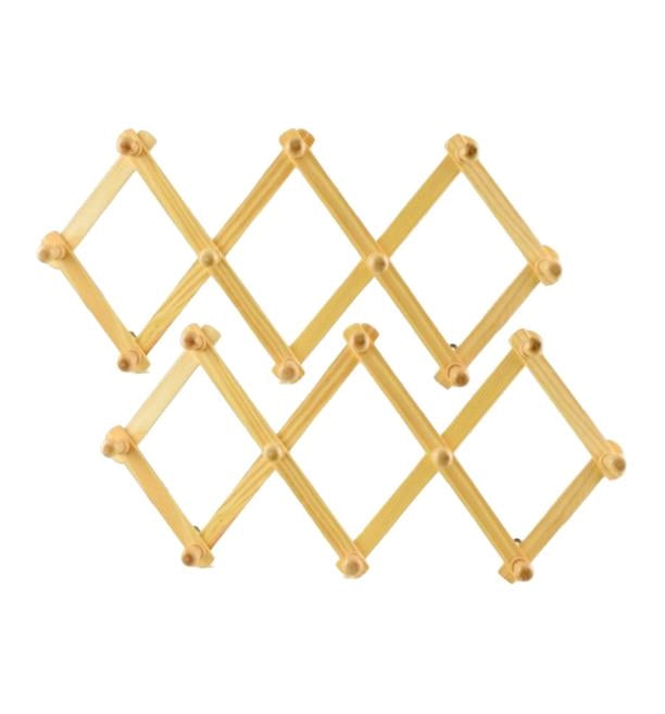 KIT SET 2 PZ MAURY'S APPENDIABITI ESTENSIBILE 30CM LEGNO