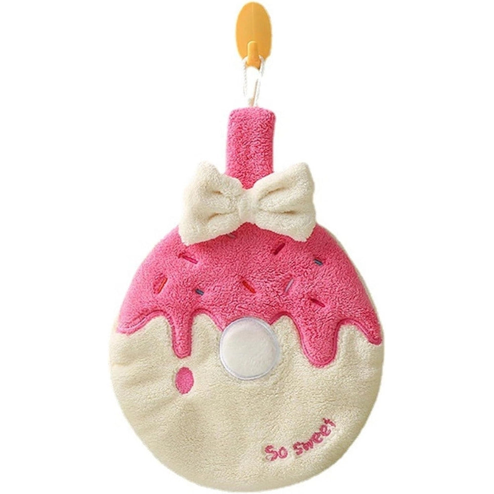 Trade Shop - Asciugamano Assorbente Salvietta Asciugatura Rapida Stile Dolci Per Cucina Bagno 10775 -