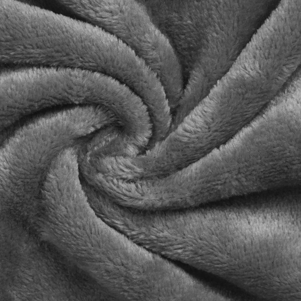 Felpa coperta Grigio scuro F Flanella CFW8124725