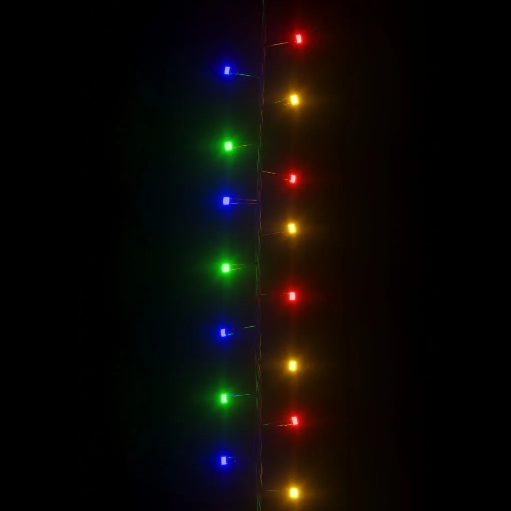 Stringa LED Compatta con 400 Luci LED Multicolore 13 m PVC 343257