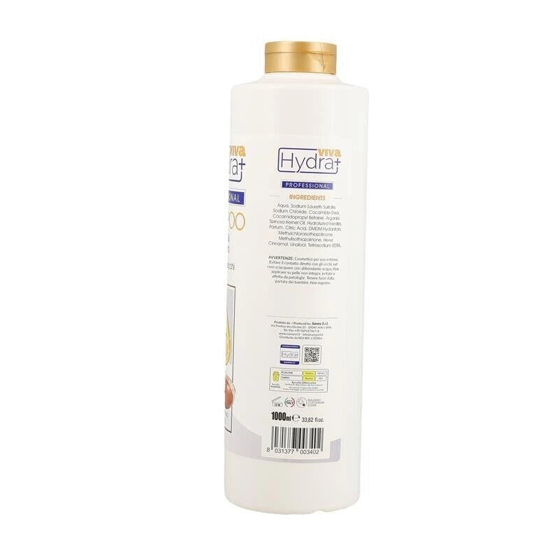 HYDRA VIVA+ SHAMPOO CAPELLI SECCHI CON OLIO DI ARGAN FORMATO 1 LT ANALLERGICO