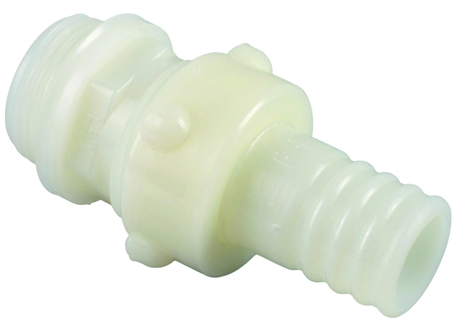 RACCORDO IN NYLON PER POMPE DIRITTO 3PZ.  mis. 1.1/4x40