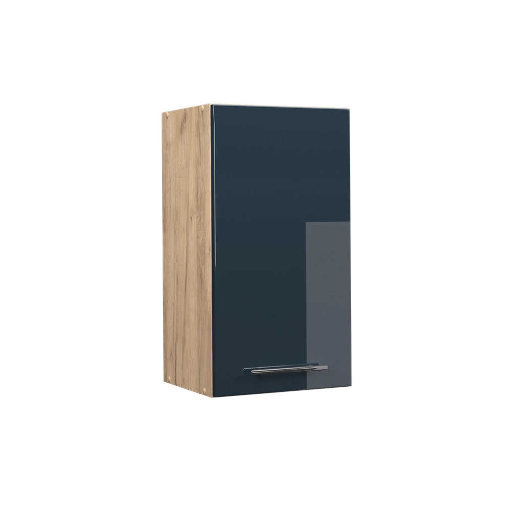 Vicco Mobili da cucina  Blu scuro lucido 40 cm