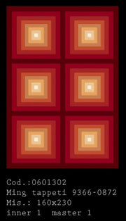 Tapp.Ming 160X230 9366-0872 - Bizzotto