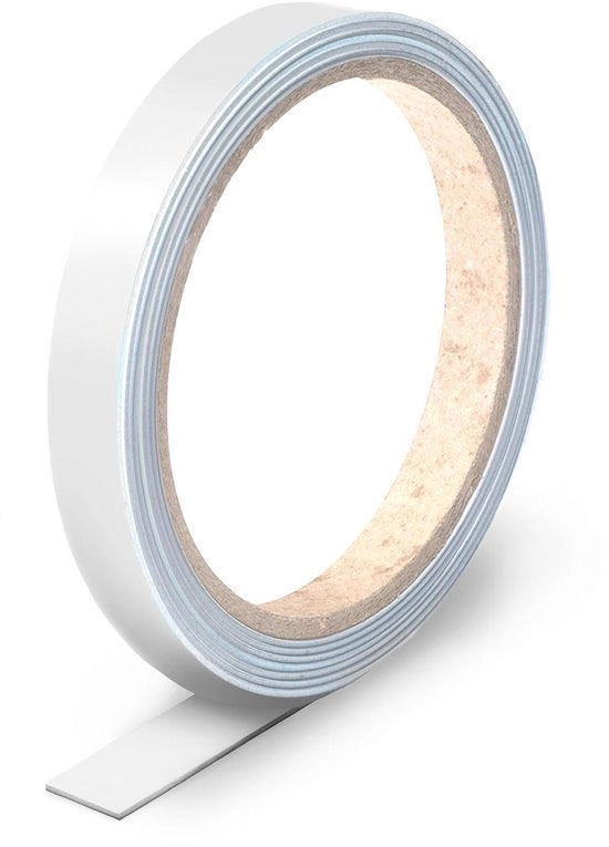 Striscia magnetica autoadesiva in acciaio in lamina come base di adesione per magneti Larghezza 12 mm Lunghezza 2,5 m Striscia magnetica per magneti Tagliabile a mano libera per magneti