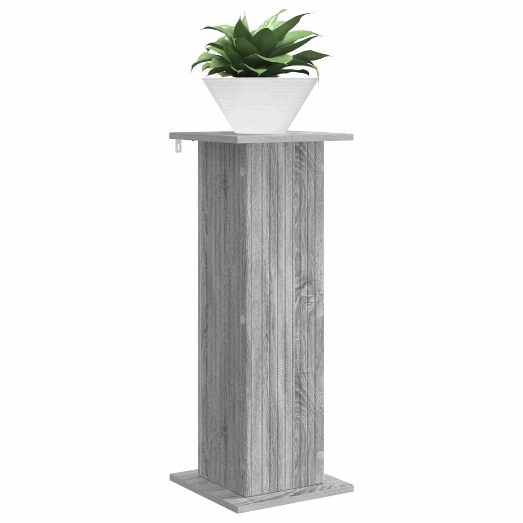 Supporto per piante | Sostegno per piante Grigio Sonoma 30,5 x 30 x 80,5 cm