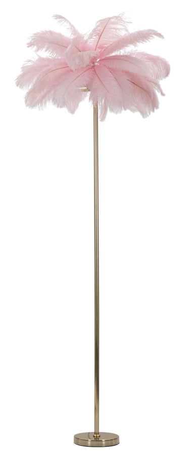 LAMPADA DA TERRA PALM ROSA CM Ø 55X160