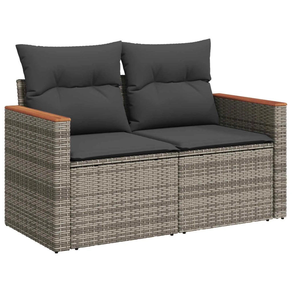 Set di divani 8 pz Grigio e Grigio Scuro 3448546
