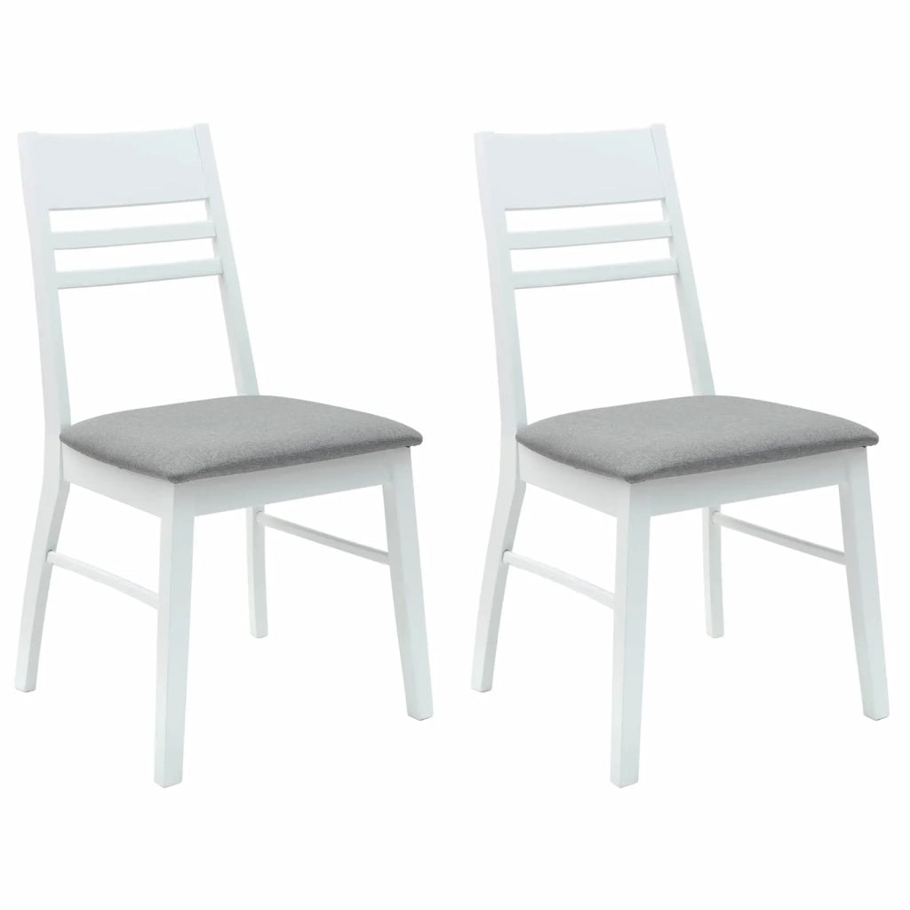 Sedie da pranzo 2 pcs Bianco 43 x 54 x 89 cm