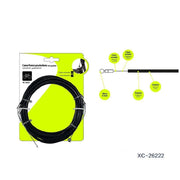 Trade Shop - Kit 2 Pezzi Cavo Freno Posteriore Con Guaina Universale Per Bicicletta Xc-2622 -
