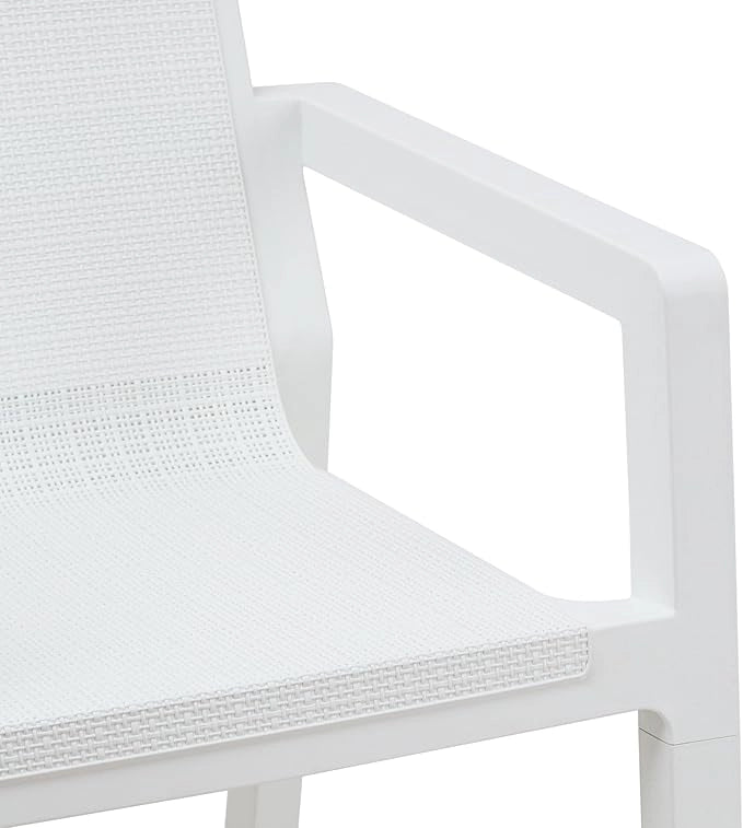Set 3 Pezzi Salotto Salottino da Giardino Bianco Riviera Toomax