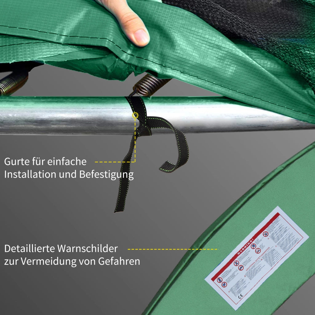 Copertura per Trampolino ¨C zephmum ¨C Verde ?366cm