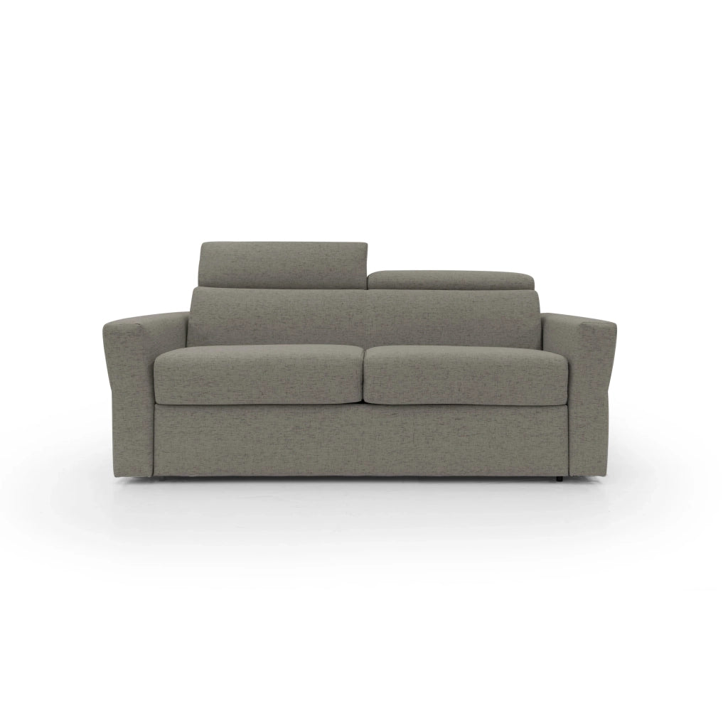 Avalon Divano letto con materasso H18 220 cm (mat. 160x197 cm) marrone