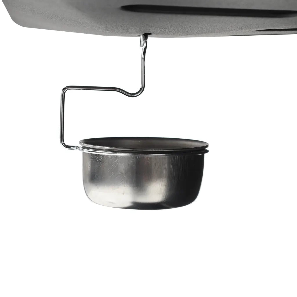 Barbecue Griglia a Gas con 6 Fornelli Acciaio Nero 44282