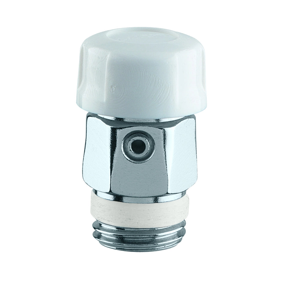 VALVOLINA MANUALE PER RADIATORI CROMO- 3/8 M- CALEF- pezzi 1