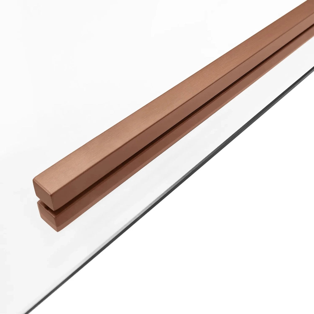 Cabina Doccia Solar Copper Brush 90x90 senza piatto doccia