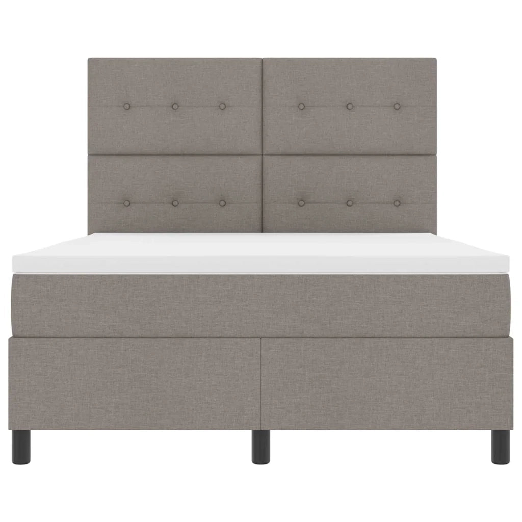 Letto a molle con materasso Talpa 140 x 190 cm Tessuto 3339389