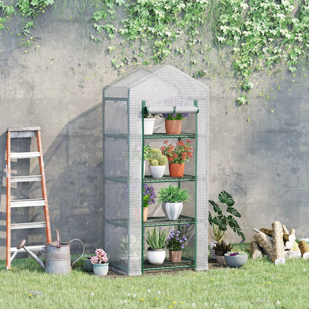 Serra da giardino ¨C Minimal ¨C bianco 70x50x160cm