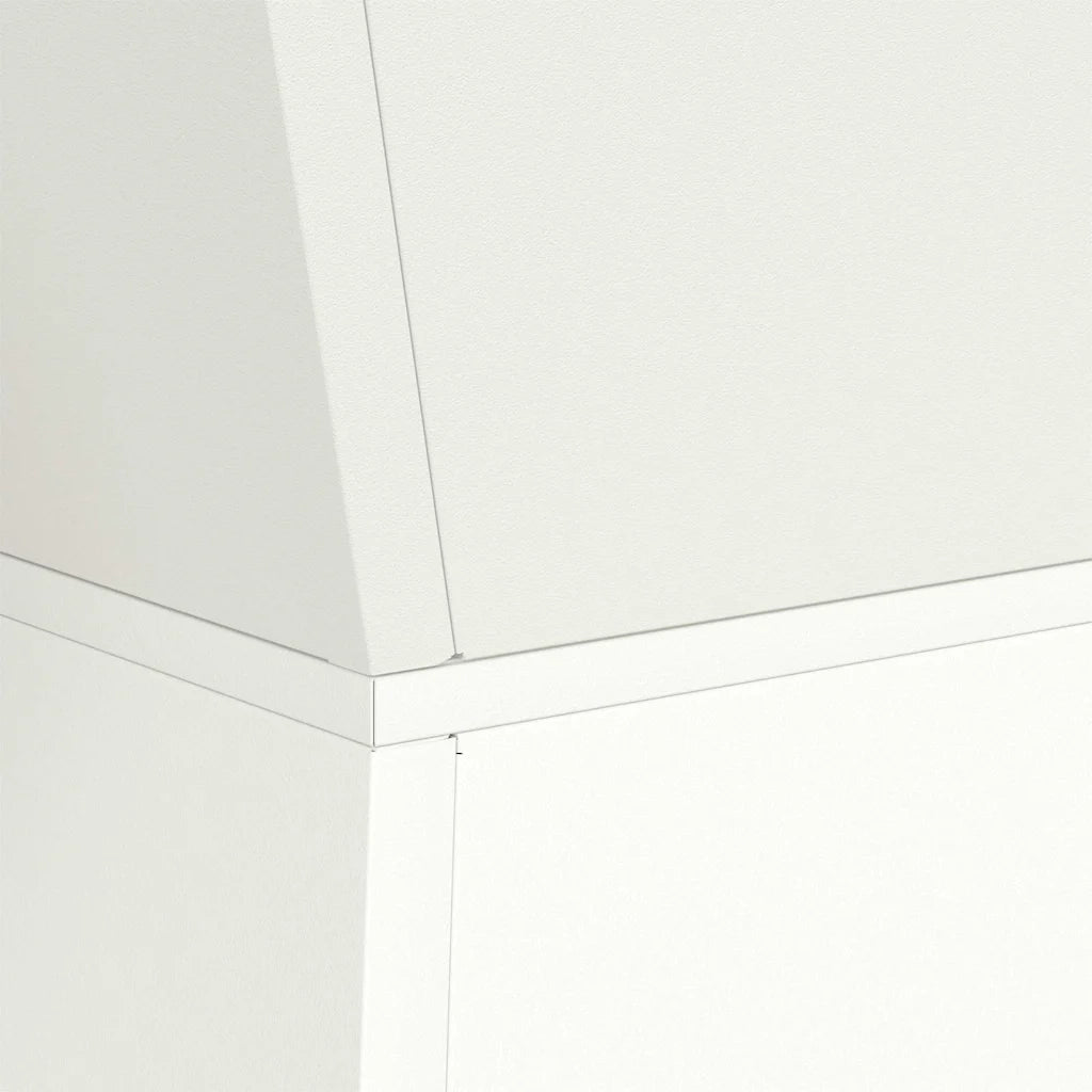 Vaso a Pilastro Bianco 35 x 35 x 73 cm 873840