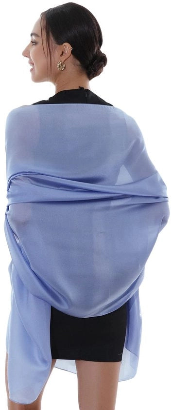 Stola Elegante Donna Leggera - Ombrello da Spalla Blu