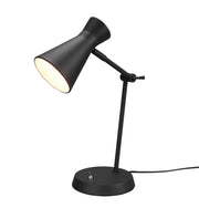 Lampada da scrivania ENZO nera metallo E27 RL R50781032