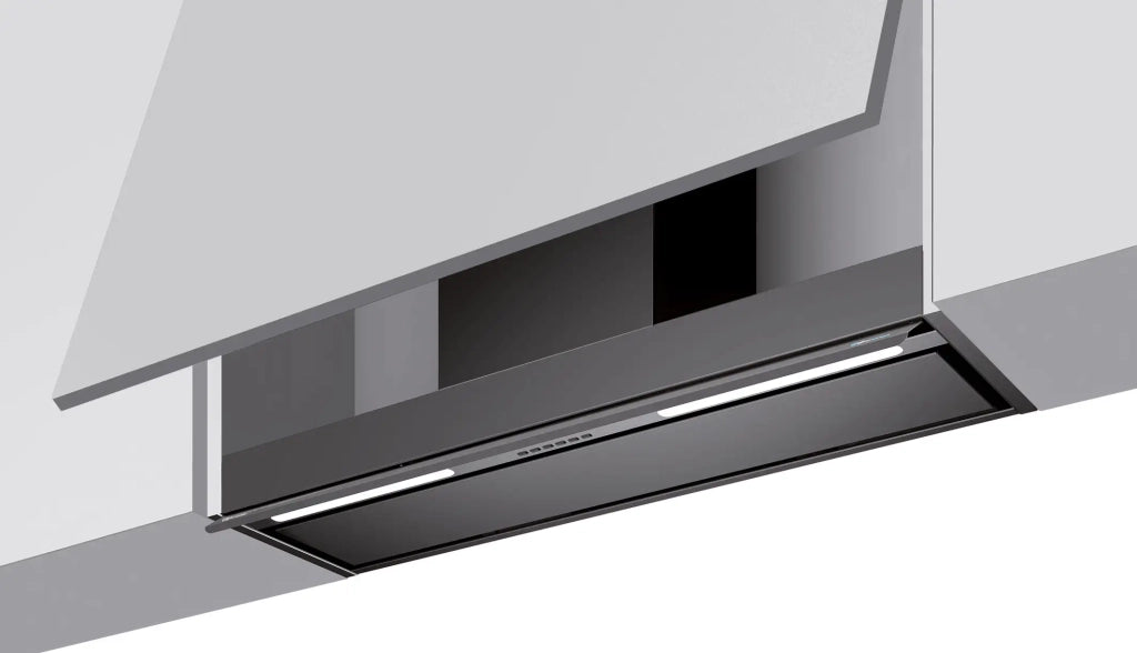 CAPPA PROFILE INCASSO cm 86 - Nera -700 m3/h DRY DROP