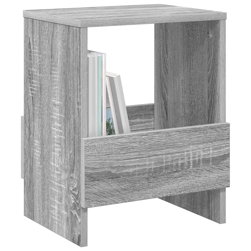 Scaffale per riviste 2 pcs Grigio Sonoma 35 x 30 x 45 cm 890979