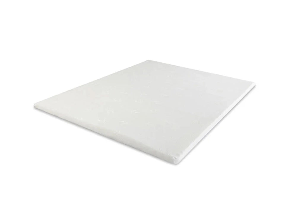 Topper Memory Materasso Sfoderabile Con Elastici Agli Angoli 7 Zone Altezza 4cm - Singolo - Altezza 4cm