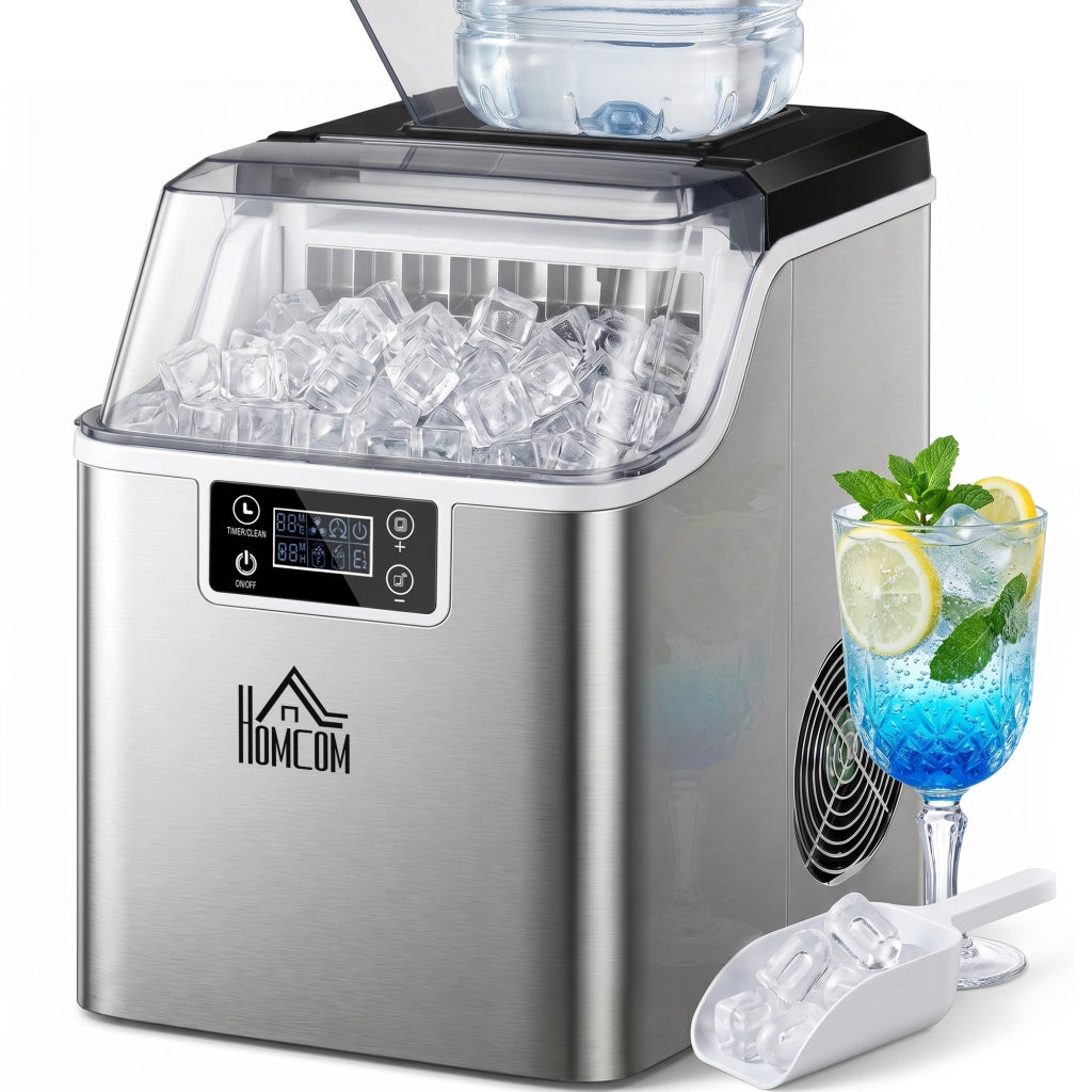 Macchina per ghiaccio ¨C Minimal ¨C 20 kg/24 h 2,3 L serbatoio 3,2 L argento