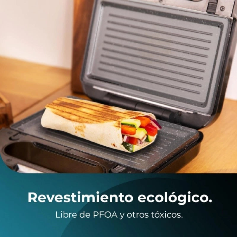 CECOTEC 02932 - Tostapane per sandwich Rock’nToast combo