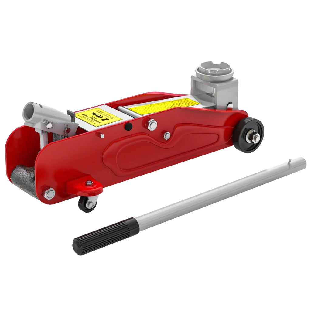 Martinetto Idraulico per Auto 2 Tonnellate ¨C zephmum ¨C Rosso Giallo 120-300mm
