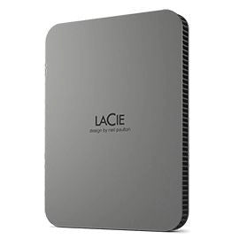 5tb lacie mobile drive secure usb 3.1-c space grey - STLR5000400